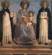 Fra Beato, Madonna and Child with St Dominic and St Thomas Aquinas